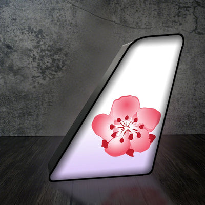 China Airlines Led Aircraft Tail aviation art 3D aircraft tail lamp in premium acrylic with LED.