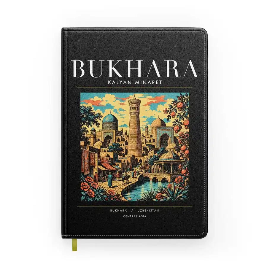 BUKHARA - Poster - Notebook - Black