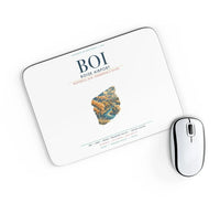 Thumbnail for Boise Airport (BOI) design on white rectangle mouse pad