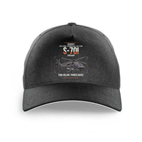 Thumbnail for Sikorsky S-70i FIREHAWK design on black printed hat