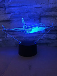 Thumbnail for Customisable Boeing 737 3D Lamp - view 2
