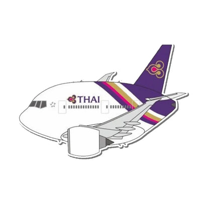 Thai Airways THAI Boeing B777 Airplanes sticker, Wide 6cm (2.3inches)