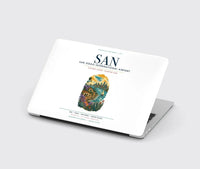 Thumbnail for San Diego International Airport (SAN) design on white MacBook case