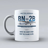 Thumbnail for BN-2B-26 Islander Mug design on white britten norman
