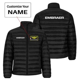 Embraer & Text Padded Jackets