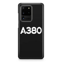 Thumbnail for Airbus A380 Flat Text Samsung S & Note Cases aviation design on Samsung Galaxy S/Note case for Samsung Galaxy S/Note.