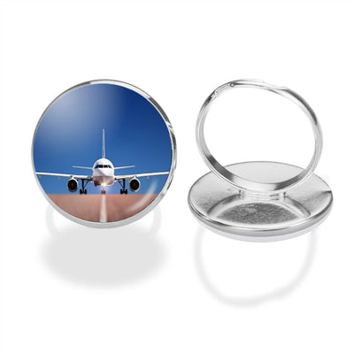 Face to Face with Airbus A320 aviation ring in stainless steel.