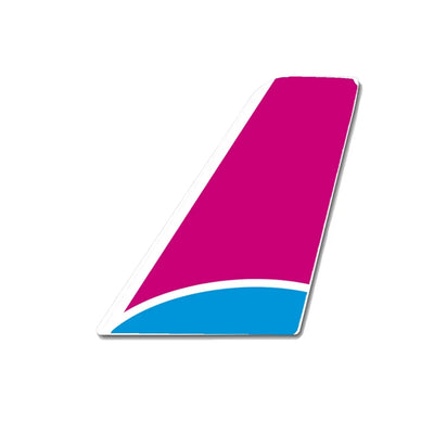 FlySafair aviation design tail sticker in weather-resistant vinyl.