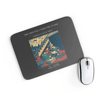 Thumbnail for VINTAGE G4533 - The Shelter Under The Stairs - Designed Mouse Pads design on black rectangle