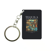 Thumbnail for TEQUILA - Poster - Key Chain - Black