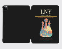 Thumbnail for Lanai Airport (LNY) design on black ipad tablet case