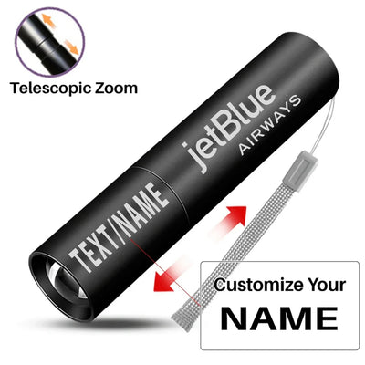 Customisable JetBlue Flashlight