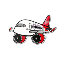 Thumbnail for Virgin Atlantic Airbus A350 aviation design airplane sticker in weather-resistant vinyl.