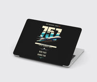 Thumbnail for Boeing 757-200 design on black MacBook case