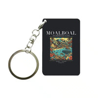 Thumbnail for MOALBOAL - Poster - Key Chain - Black
