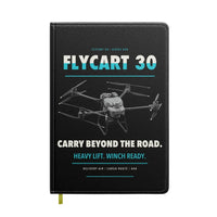 Thumbnail for DJI FlyCart 30 design on black notebook
