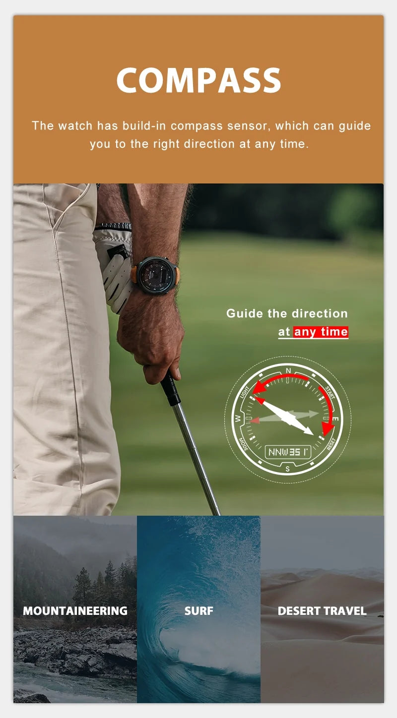 Digital aviator pilot watch from Aviation Shop