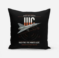 Thumbnail for Dassault Mirage IIIC design on black pillow