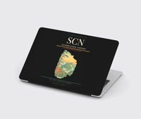 Thumbnail for Saarbrucken Airport (SCN) design on black MacBook case