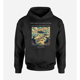 Single-Side Printing — The First Flight Dunes Double-Side Hoodie