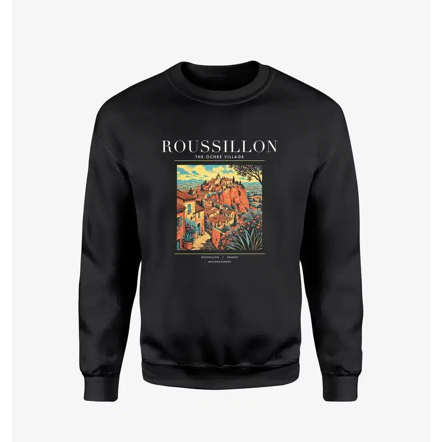 ROUSSILLON - Poster - Sweatshirt - Black