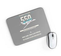 Thumbnail for Cessna Citation 550 - Citation II design on gray rectangle mouse pad