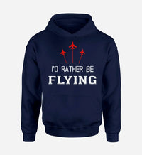 Thumbnail for I'd Rather Be Flying Hoodie - view 11