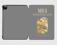 Thumbnail for Meridian Regional Airport (MEI) design on gray ipad tablet case