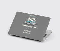 Thumbnail for Beechcraft King Air 350i design on gray MacBook case