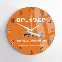 Thumbnail for RC-135S Cobra Ball design on orange no frame wall clock