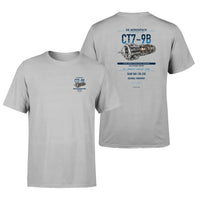 Thumbnail for CT7-9B design on light gray t shirt