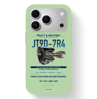 Thumbnail for JT9D-7R4 Case design on light green iphone case