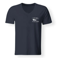 Thumbnail for If It Ain't Airbus I'm Taking A Bus Designed V-Neck T-Shirts - view 11