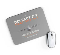 Thumbnail for Short Belfast C.1 design on gray rectangle mouse pad
