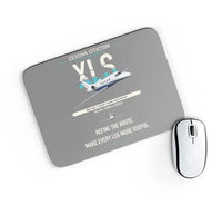 Thumbnail for Cessna Citation XLS design on gray rectangle mouse pad