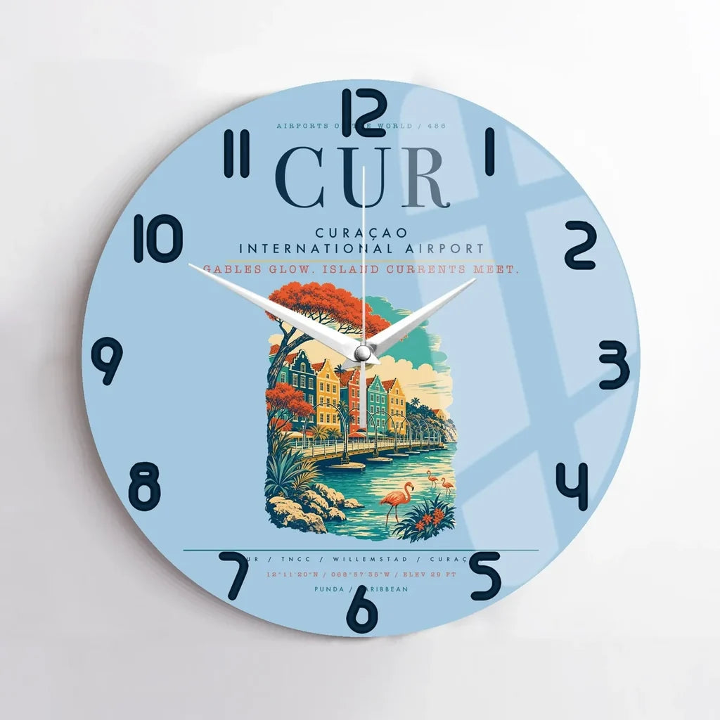 Curacao International Airport CUR - Blue