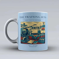 Thumbnail for VINTAGE G4126 - The Training Jets - Ceramic Mug design on lightblue