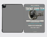 Thumbnail for TRENT 1000 TEN design on gray ipad tablet case