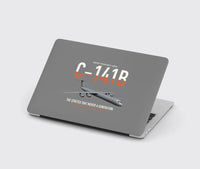 Thumbnail for C-141B Starlifter design on gray MacBook case