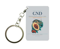 Thumbnail for Maurice Bishop International Airport (GND) design on light gray key chain