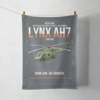 Thumbnail for Westland Lynx AH7 design on gray towel