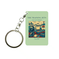 Thumbnail for VINTAGE G4126 - The Training Jets - Designed Key Chain design on lightgreen