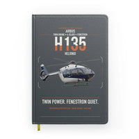 Thumbnail for Airbus H135 design on gray notebook