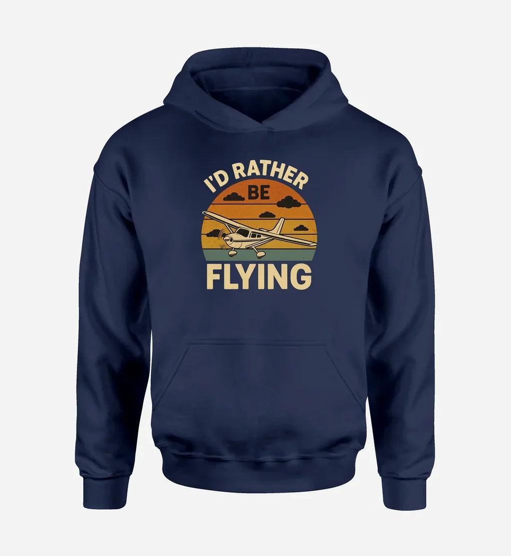 I'd Rather Be Flying Hoodie - view 11