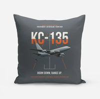 Thumbnail for KC-135 STRATOTANKER design on gray pillow