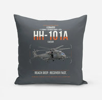 Thumbnail for Leonardo HH-101A Caesar design on gray pillow