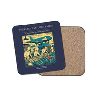 Thumbnail for The Flight Kitchen Ballet - Designed Coasters design on navy blue 1-piece