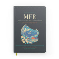 Thumbnail for Rogue Valley International–Medford Airport (MFR) design on gray notebook