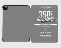Thumbnail for Beechcraft King Air 350i design on gray ipad tablet case
