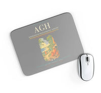 Thumbnail for Ängelholm-Helsingborg Airport (AGH) design on gray rectangle mouse pad